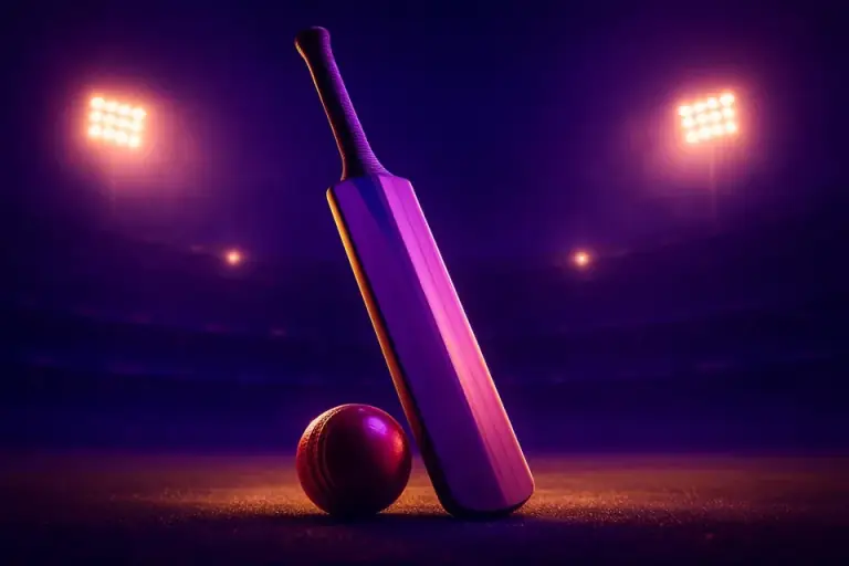 Cricket batter under stadium lights, betting on C880